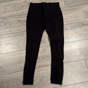 Dress Pant Leggings, Black, Size Small